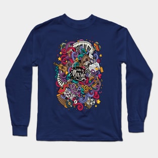 Life is Music is Life Long Sleeve T-Shirt